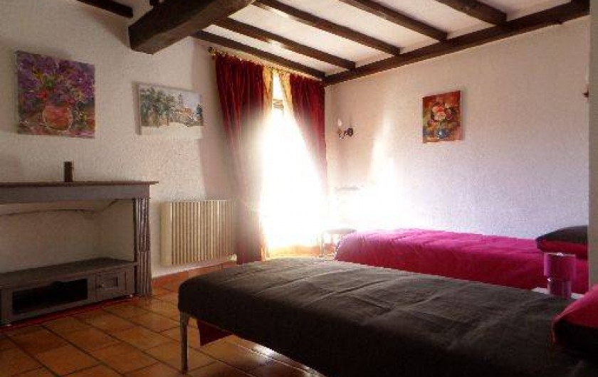 Location de vacances - Maison - Villa à Oletta - Chambre n°5  orienté sud niveau un