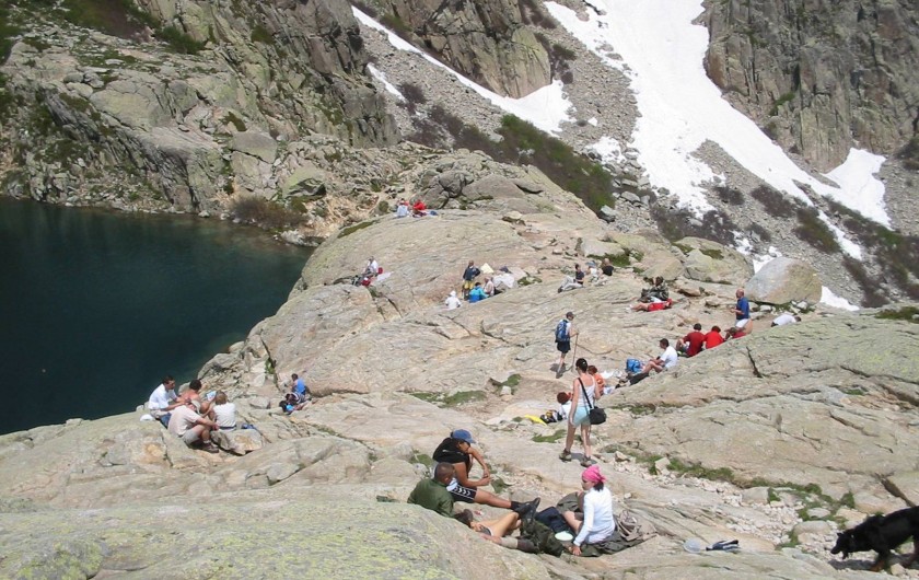 Location de vacances - Maison - Villa à Oletta - Lac de Capitello à près de 2000 m d'altitude au dessus de corté