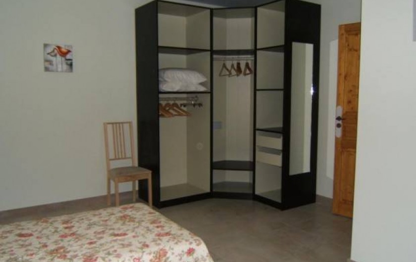 Location de vacances - Gîte à Argenteuil-sur-Armançon - Dressing chambre N° 2