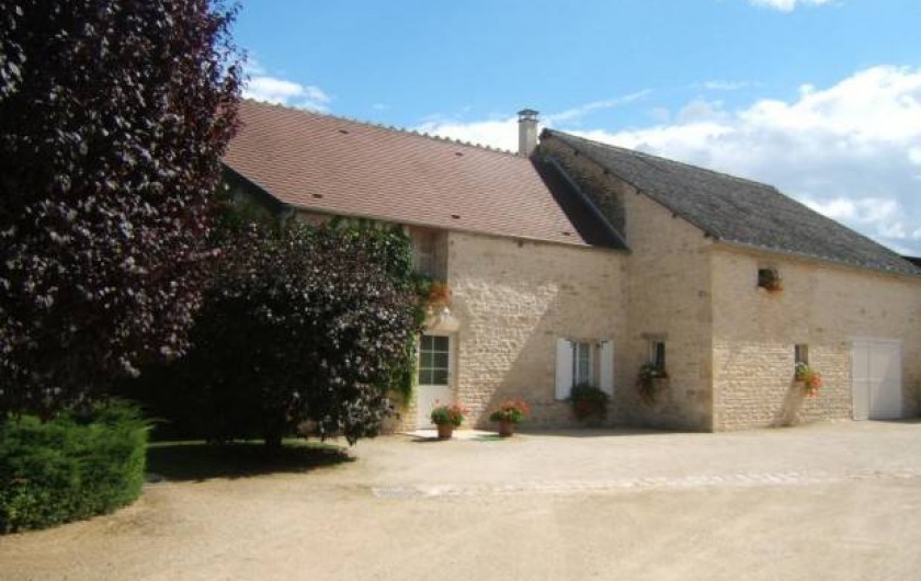 Location de vacances - Gîte à Argenteuil-sur-Armançon - Côté cour