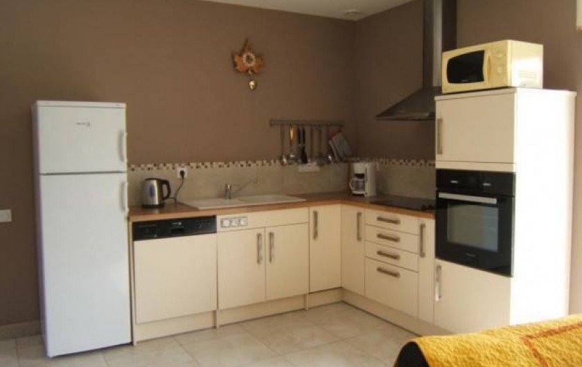 Location de vacances - Gîte à Argenteuil-sur-Armançon - Côté cuisine