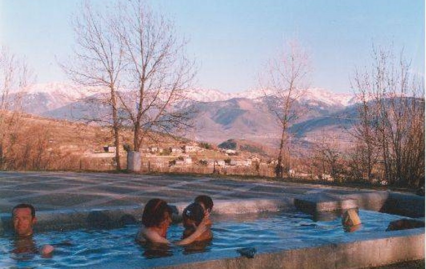 Location de vacances - Gîte à Dorres - Bains de Dorres, eau chaude sulfureuse.