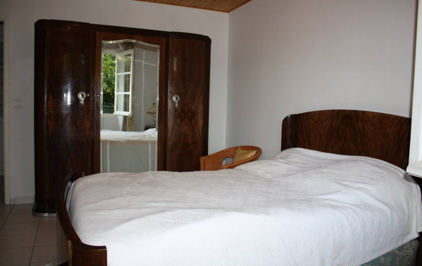 Location de vacances - Villa à Andernos-les-Bains - Chambre 1 : rez de chaussée
