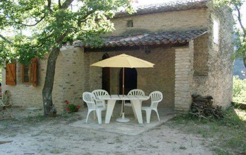 Location de vacances - Gîte à Goult - La terrasse
