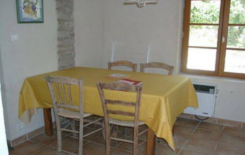 Location de vacances - Gîte à Goult - Coin repas