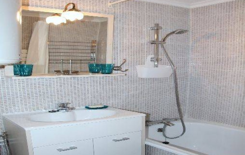Location de vacances - Appartement à Cabourg - Salle de bain