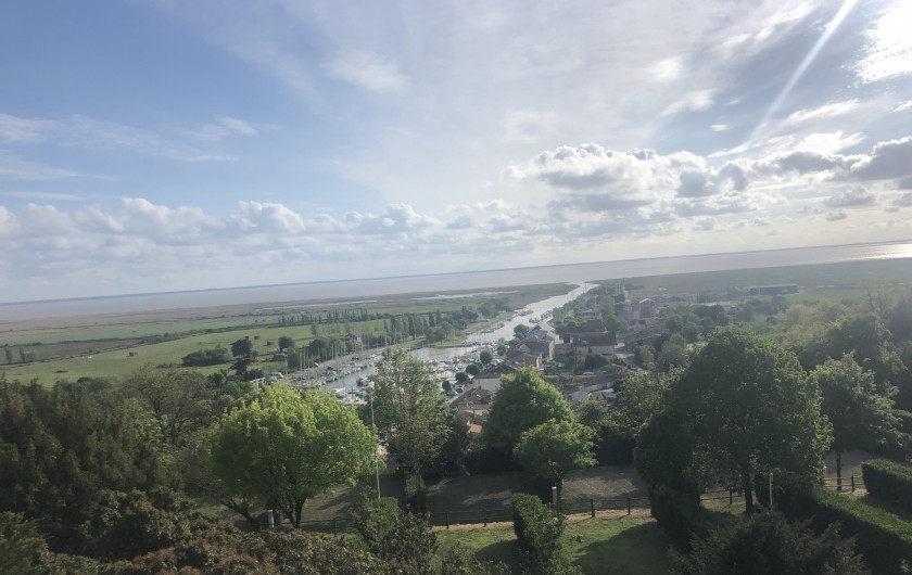 vue de Mortagne sur Gironde