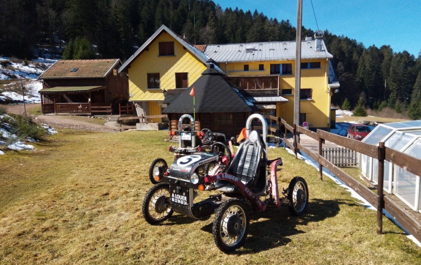 Location de vacances - Chalet à Le Grand Valtin - Chalet le Lynx et Bâtiment principal