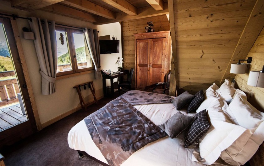 Location de vacances - Hôtel - Auberge à Mâcot-la-Plagne - Chambre Luxe