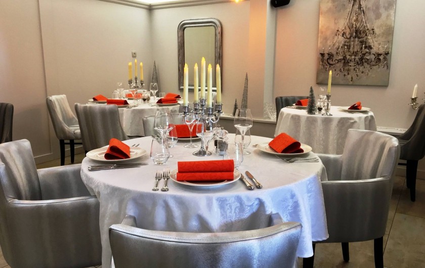 Location de vacances - Hôtel - Auberge à Mâcot-la-Plagne - Restaurant La Table du Cocoon