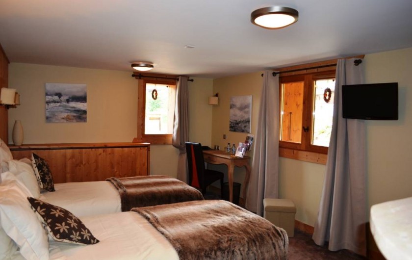 Location de vacances - Hôtel - Auberge à Mâcot-la-Plagne - Chambre Supérieure