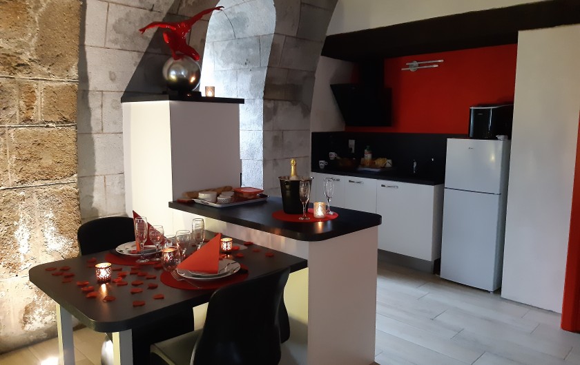 Location de vacances - Gîte à Ambrières-les-Vallées - Cuisine