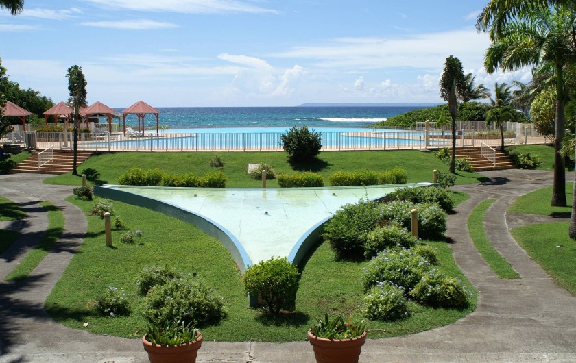 Location de vacances - Appartement à Saint-François - piscine et mer