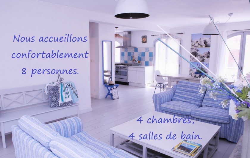 Location de vacances - Villa à Calvi - Location maison corsica