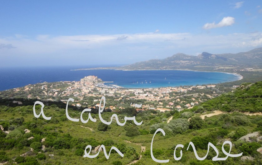 Location de vacances - Villa à Calvi - Randonnées en partant à pieds de chez nous.
