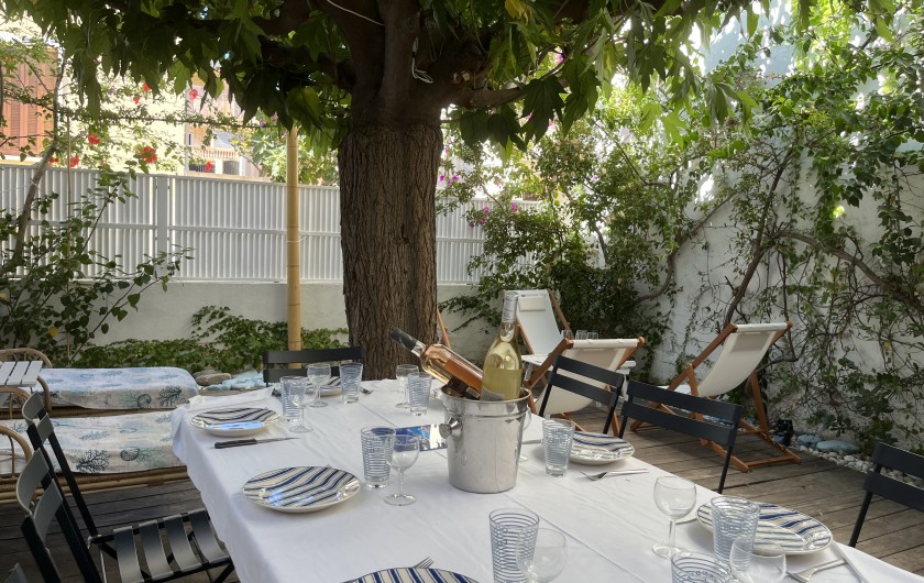 Location de vacances - Villa à Calvi - Une des 4 chambres, Calvi, villa, mer,