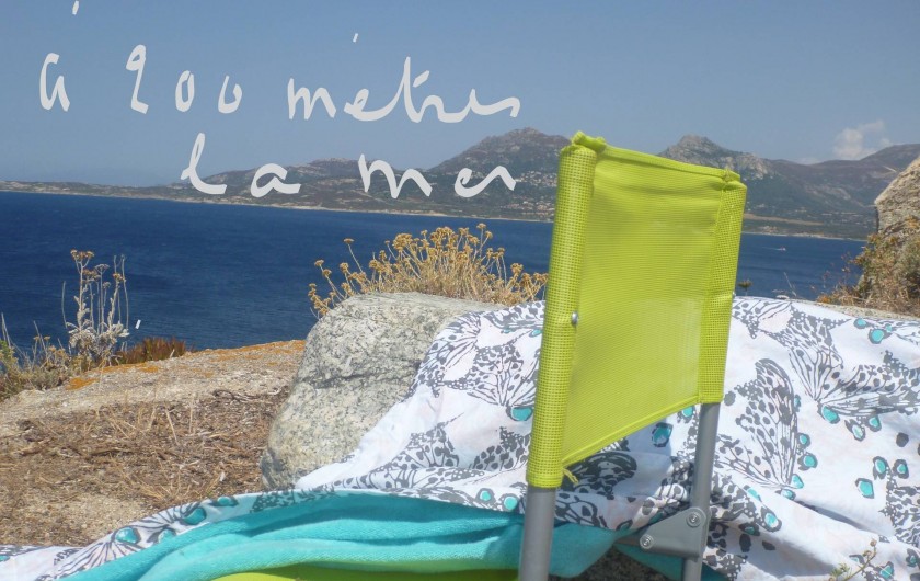 Location de vacances - Villa à Calvi - A 200 mètres de chez nous.