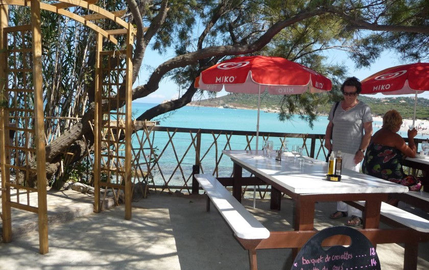 Location de vacances - Villa à Calvi - Paillote U Junquidu.