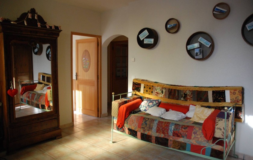 Location de vacances - Villa à Valuéjols - Grande entrée de la maison