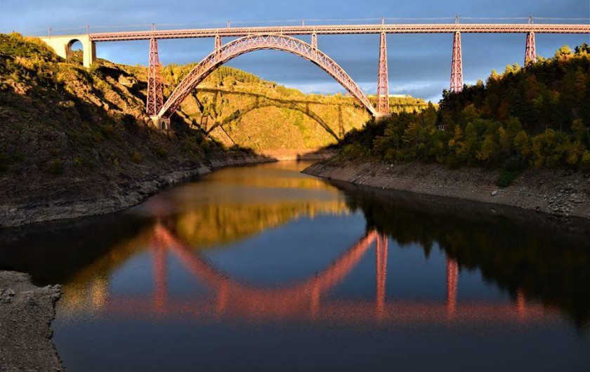 Location de vacances - Villa à Valuéjols - Viaduc de Garabit (construction Eiffel)