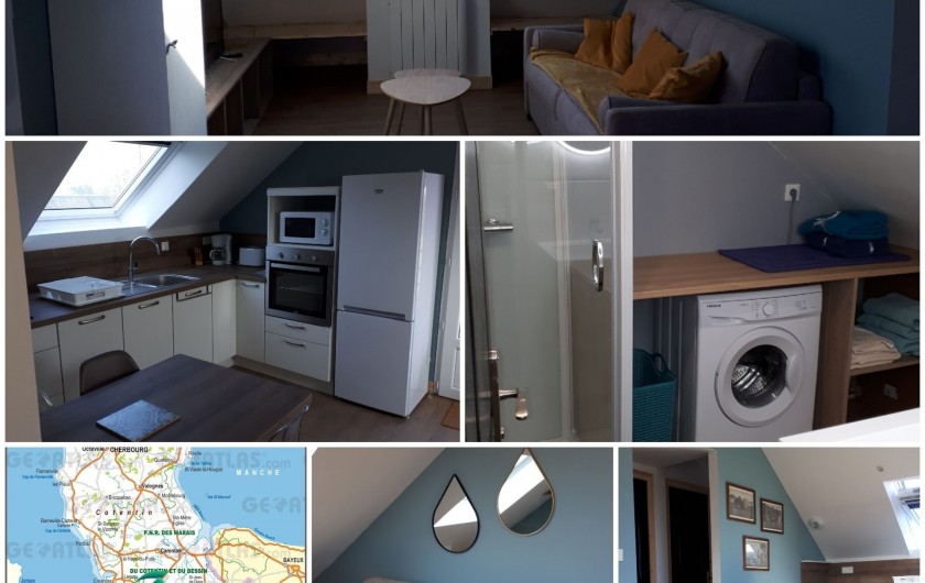 Location de vacances - Appartement à Marchésieux