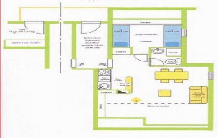 Location de vacances - Appartement à Valmorel