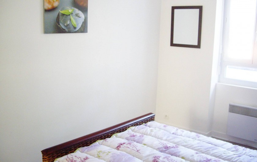 Location de vacances - Appartement à Saint-Brevin-les-Pins - Location Appartement Vacances : Chambre adultes lit double