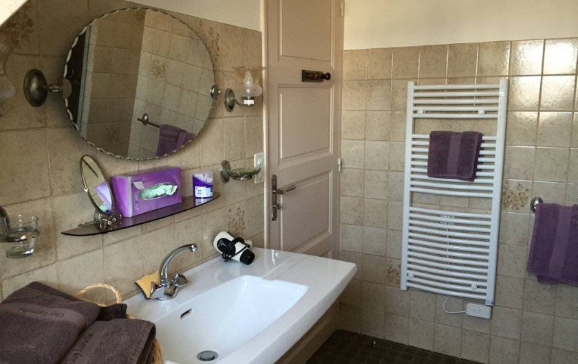 Location de vacances - Chambre d'hôtes à Saint-Malo - La salle d'eau