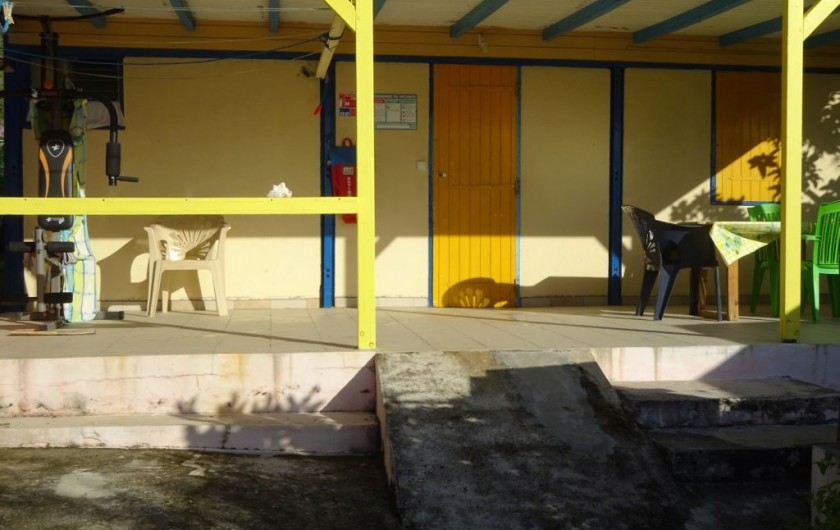 Location de vacances - Appartement à Les Abymes - Possibilité de passer une partie du séjour à la Désirade dans un pavillon