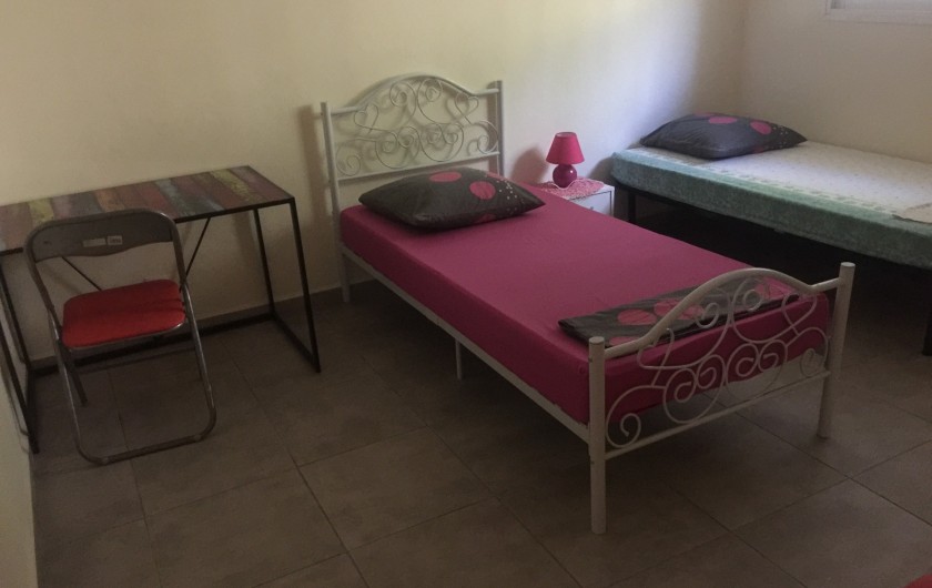 Location de vacances - Appartement à Les Abymes - La chambre des enfants.