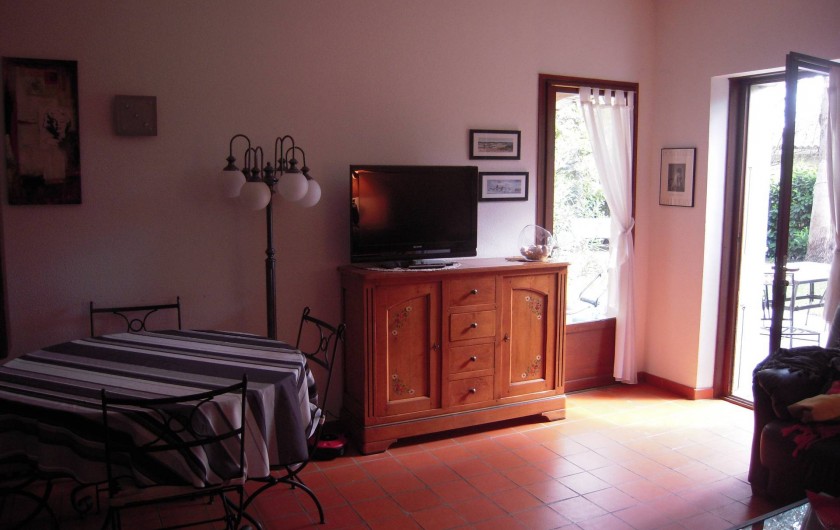 Location de vacances - Maison - Villa à Vallon-Pont-d'Arc - le salon
