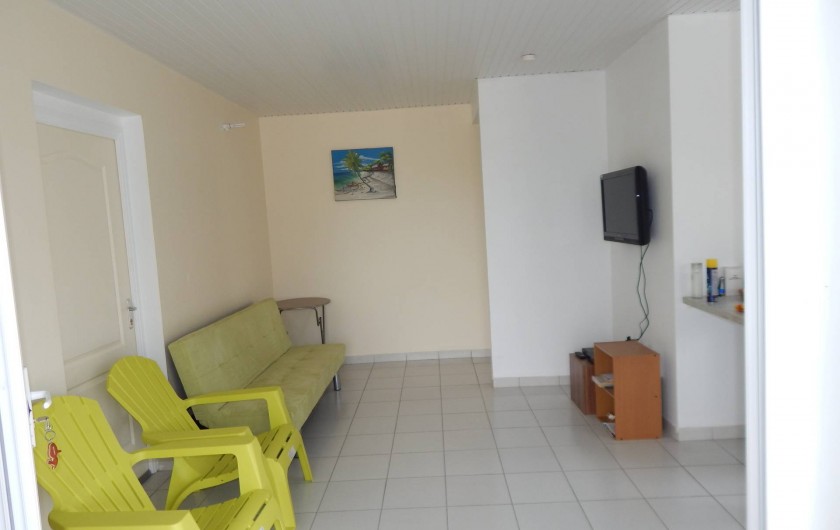 Location de vacances - Villa à Sainte-Anne - séjour appartement 1