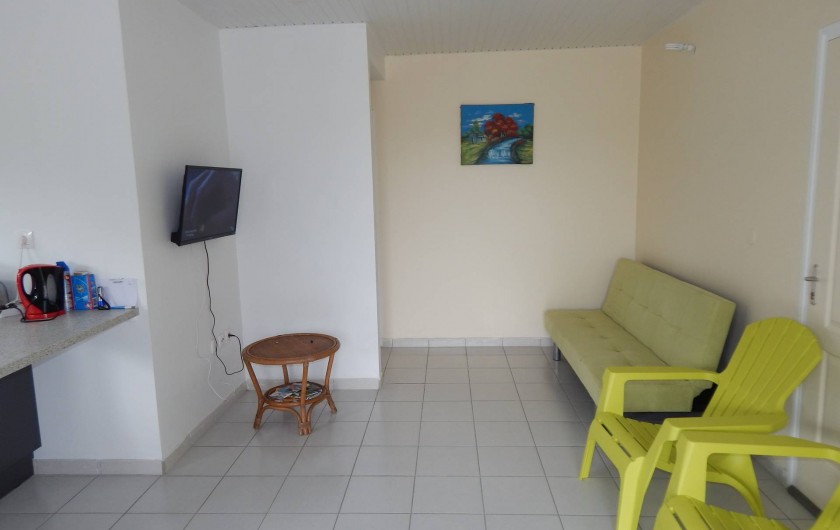 Location de vacances - Villa à Sainte-Anne - séjour appartement 2