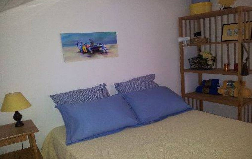 Location de vacances - Chambre d'hôtes à Cuttoli-Corticchiato - chambre avec lit 140 "U Refuggiu"