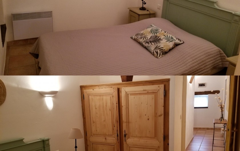 Location de vacances - Gîte à Mazan - Chambre 4: lit double