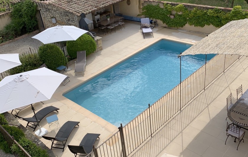 Location de vacances - Gîte à Mazan - Piscine privé