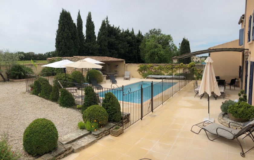 Location de vacances - Gîte à Mazan - Terrasse