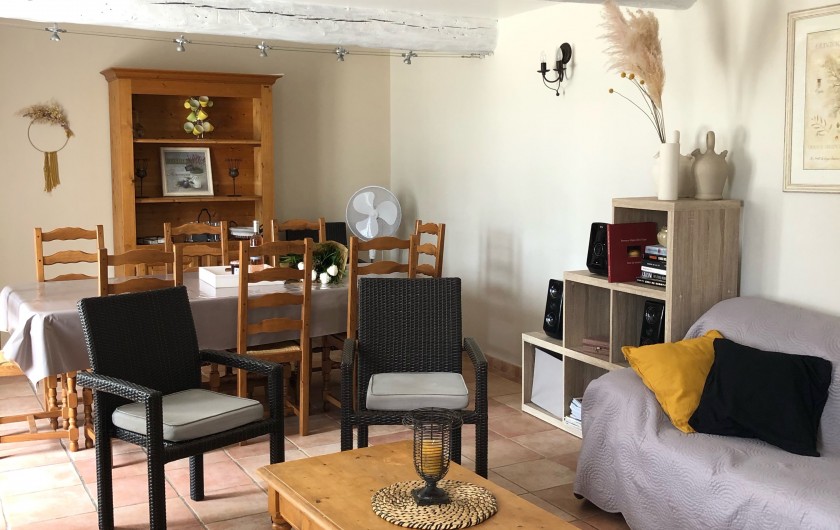 Location de vacances - Gîte à Mazan - Coin repas