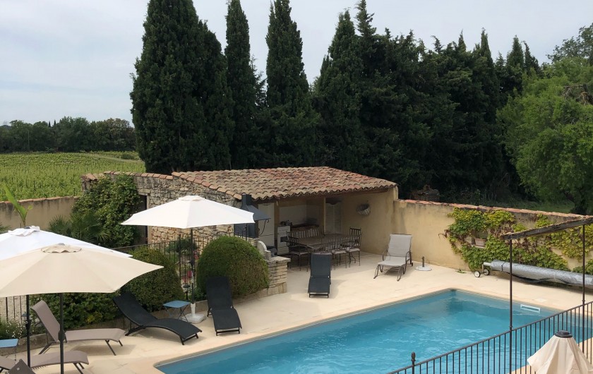 Location de vacances - Gîte à Mazan - pool house