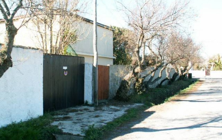 Location de vacances - Appartement à Frontignan - PORTAIL RUE