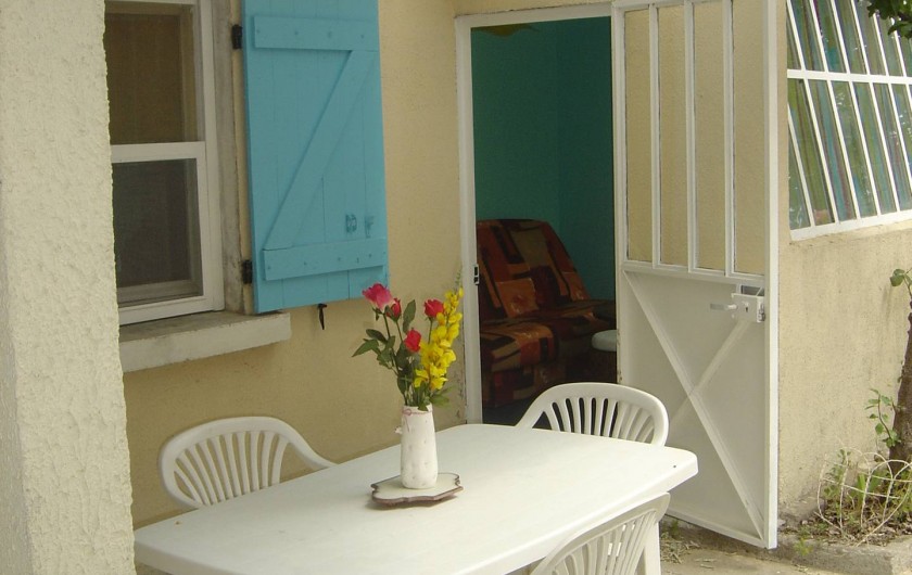 Location de vacances - Appartement à Frontignan - TERRASSE