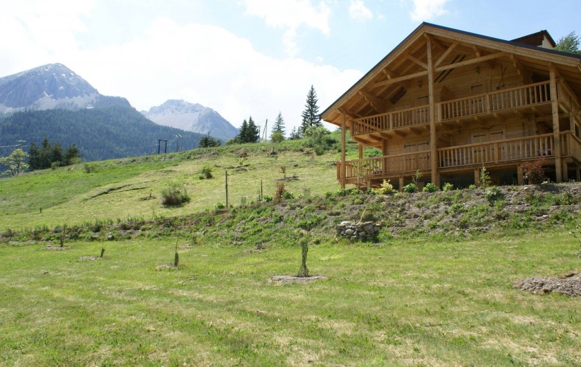 Location de vacances - Chalet à Saint-Paul-sur-Ubaye - au printemps