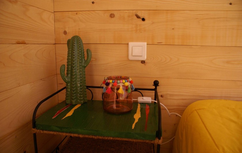 Location de vacances - Chalet à Saint-Paul-sur-Ubaye - une petite touche mexicaine que vous retrouverez un peu partout sur(L'EGLANTIER)