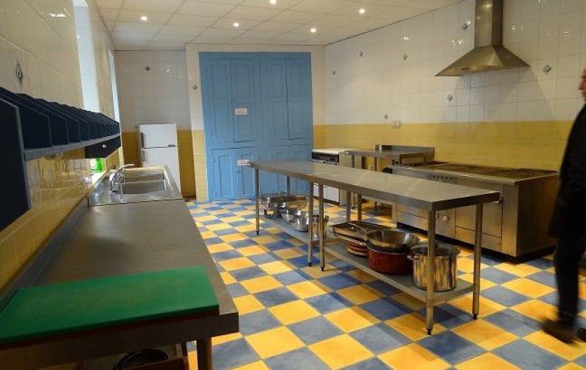 Location de vacances - Gîte à Vernoux-en-Vivarais - La cuisine de collectivité