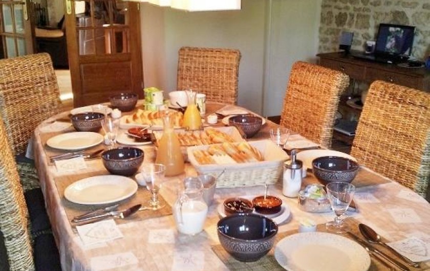 Location de vacances - Chambre d'hôtes à Ardin - Salle des repas