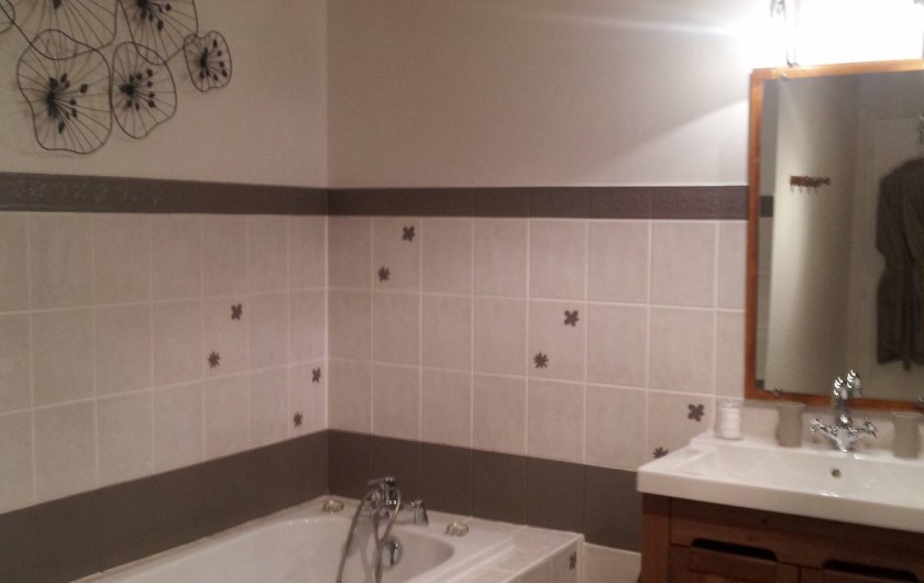Location de vacances - Chambre d'hôtes à Ardin - Salle de bain chambre 1