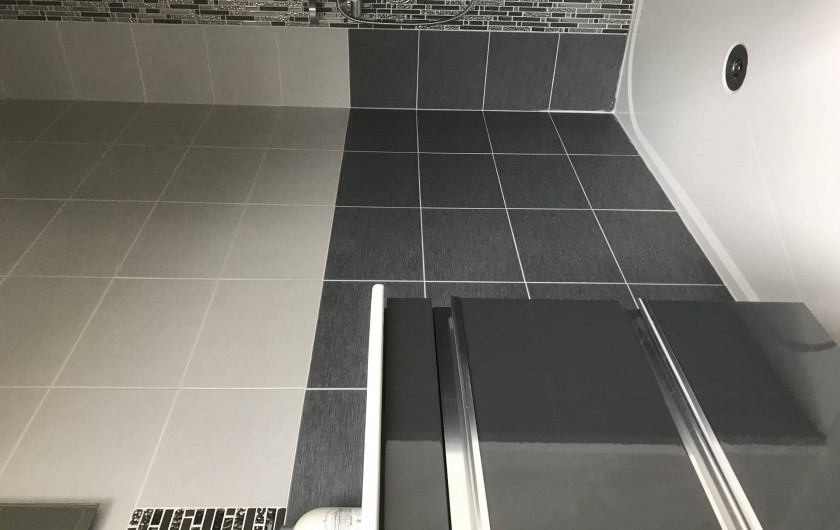 Location de vacances - Chambre d'hôtes à Les Andelys - Salle d'eau Jehanne