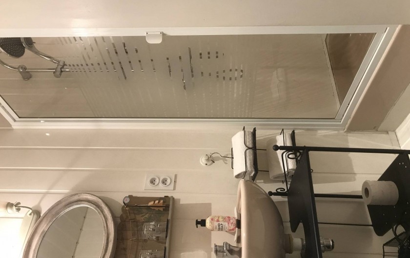 Location de vacances - Chambre d'hôtes à Les Andelys - Salle d'eau Lancelot