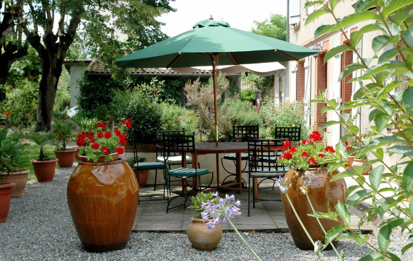 Location de vacances - Chambre d'hôtes à Saint-Thomas - Terrasse