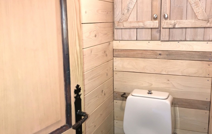 Location de vacances - Chalet à La Bresse - WC au RDC